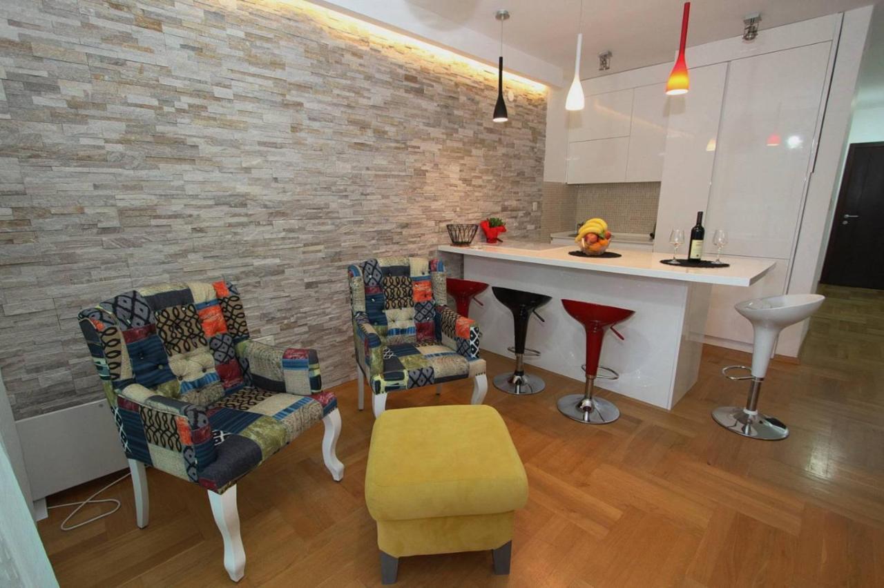 Luxury Apartment Big Blue Budva Exterior foto