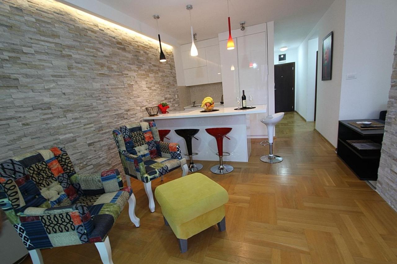 Luxury Apartment Big Blue Budva Exterior foto